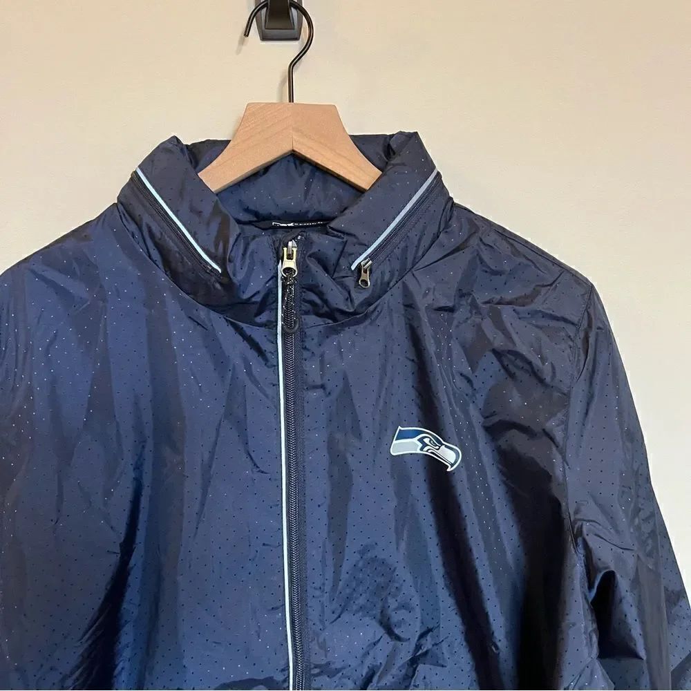 Seattle Seahawks NFL Women's Light Weight Jacket - Picture 5 of 16